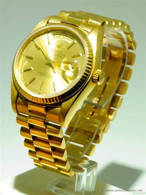 cuanto cuesta un reloj rolex de oro|Comprar relojes Rolex usados en Chrono24.